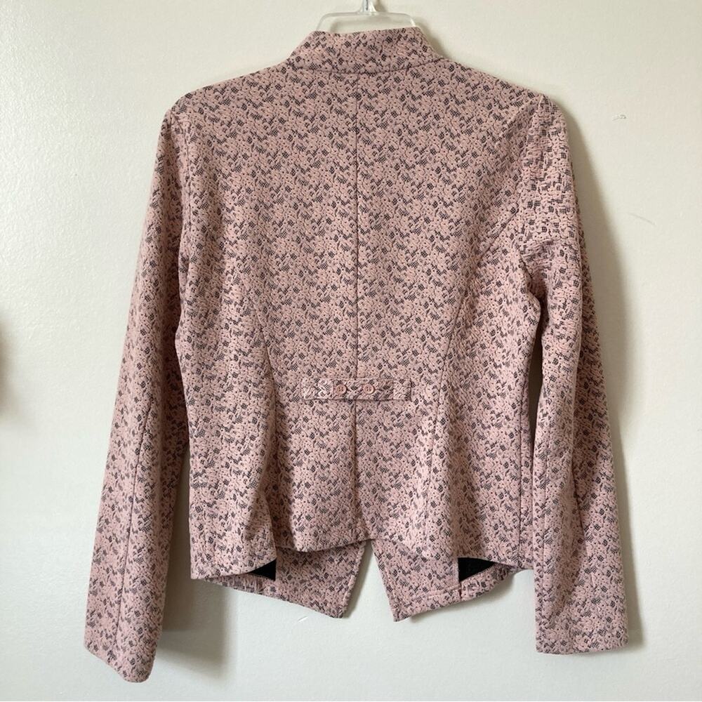 Sundance Catalog Lace Illusion Tux Blazer Jacket Size 2 - Picture 2 of 7